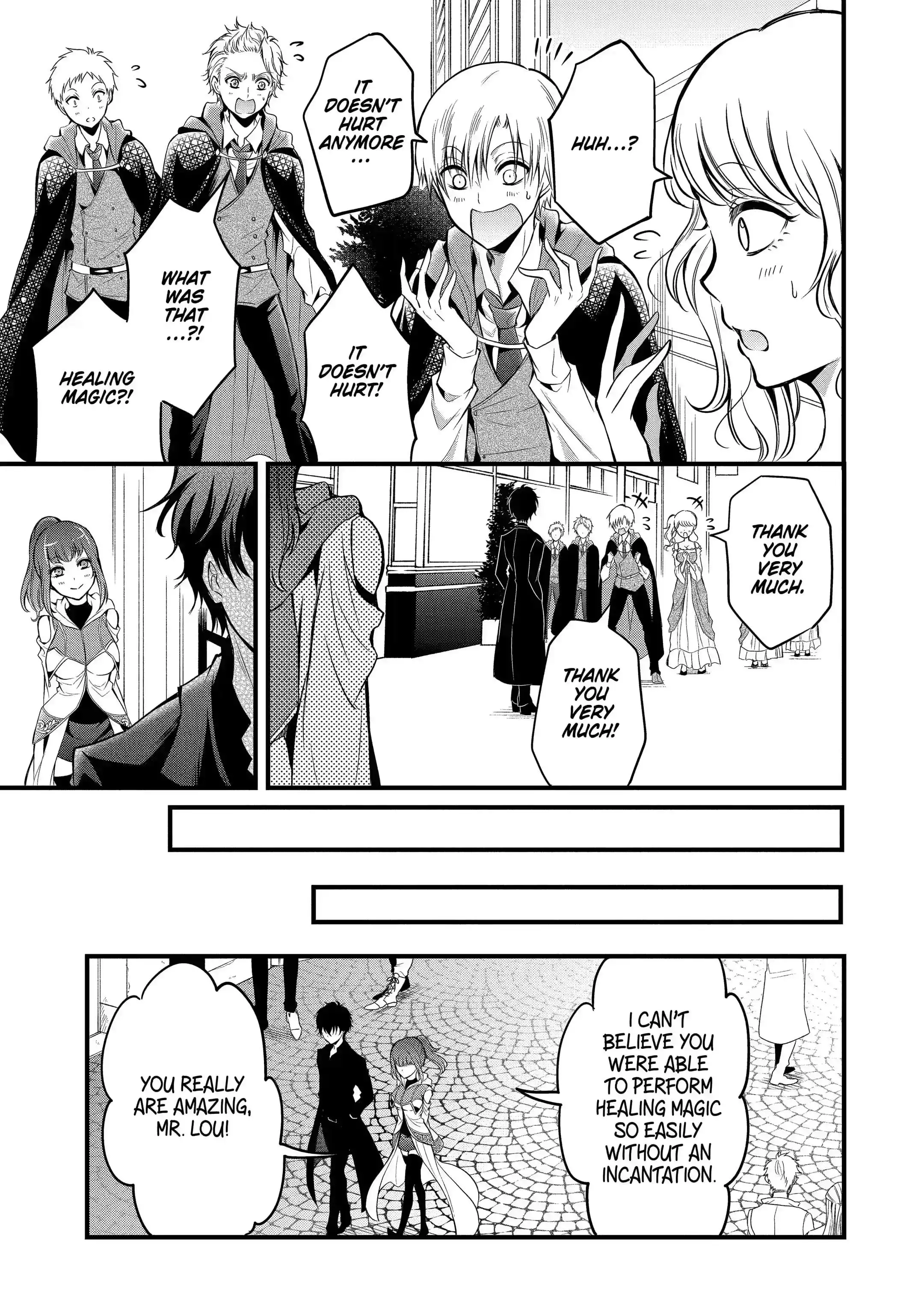 Mahou Shoujo Gakuen no Suketto Kyoushi Chapter 14.3 1